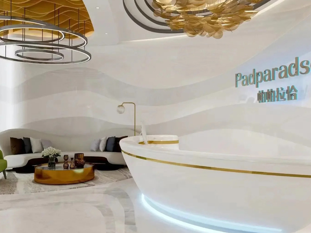 竹炭木白镜面板案例