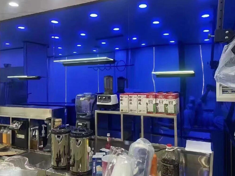 竹炭木蓝镜面板案例