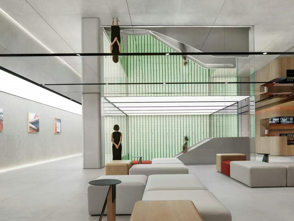 竹炭木银镜面板案例