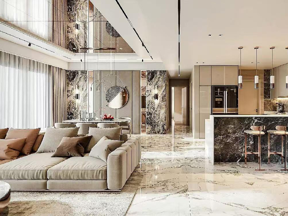 竹炭木银镜面板案例