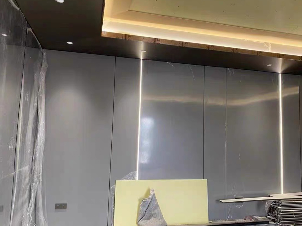 竹炭木金属板工程案例