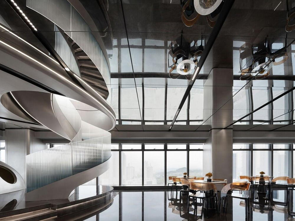 竹炭木灰镜面板案例