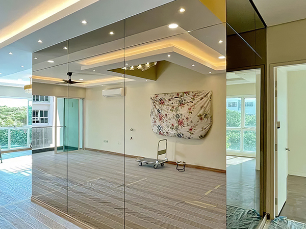 竹炭木镜面板应用场景